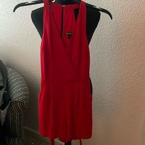 Express red romper